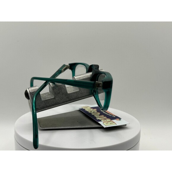 True Vintage Eyeglasses NOS Half Eye/Reader Original Demo Lens Dimensions Green - Picture 4 of 10